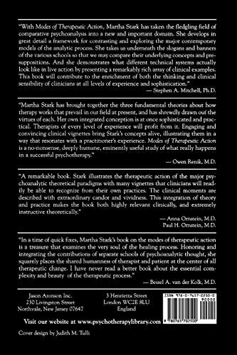 Modes of Therapeutic Action by Stark, Martha