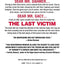 Last Victim, The by Jason Moss