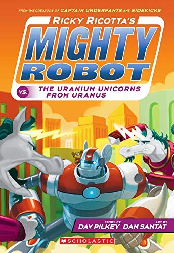 Ricky Ricotta's Mighty Robot Series 9 Books Collection Set By Dav Pilkey