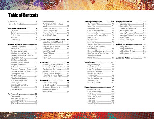 101 Mixed Media Techniques: Master the fundamental concepts of mixed media art