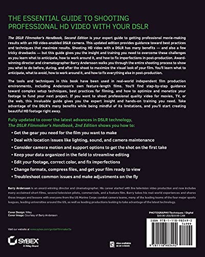 The DSLR Filmmaker's Handbook: Real-World Production Techniques