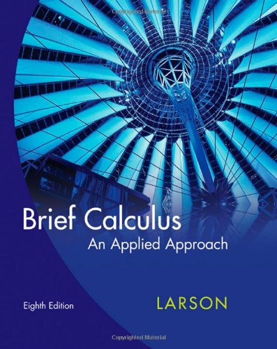 Brief Calculus: An Applied Approach