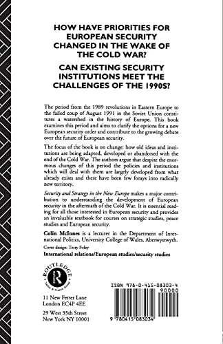 Security and Strategy in the New Europe