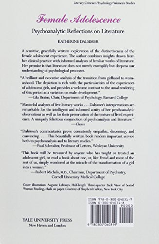 Female Adolescence: Psychoanalytic Reflections on Literature