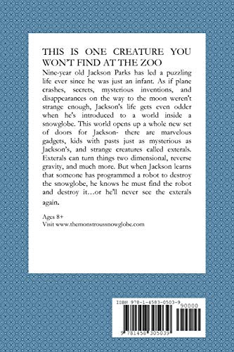 The Monstrous Snowglobe — back cover