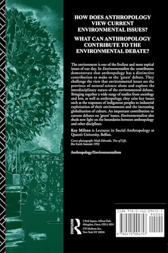 Environmentalism: The View From Anthropology (ASA Monographs)