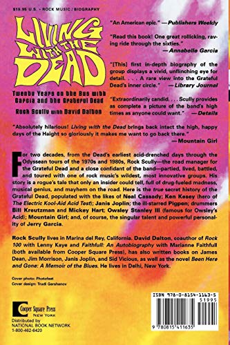 Living with the Dead: Twenty Years on the Bus with Garcia and the Grateful Dead