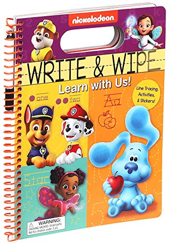 Nickelodeon: Write and Wipe: Learn with Us!