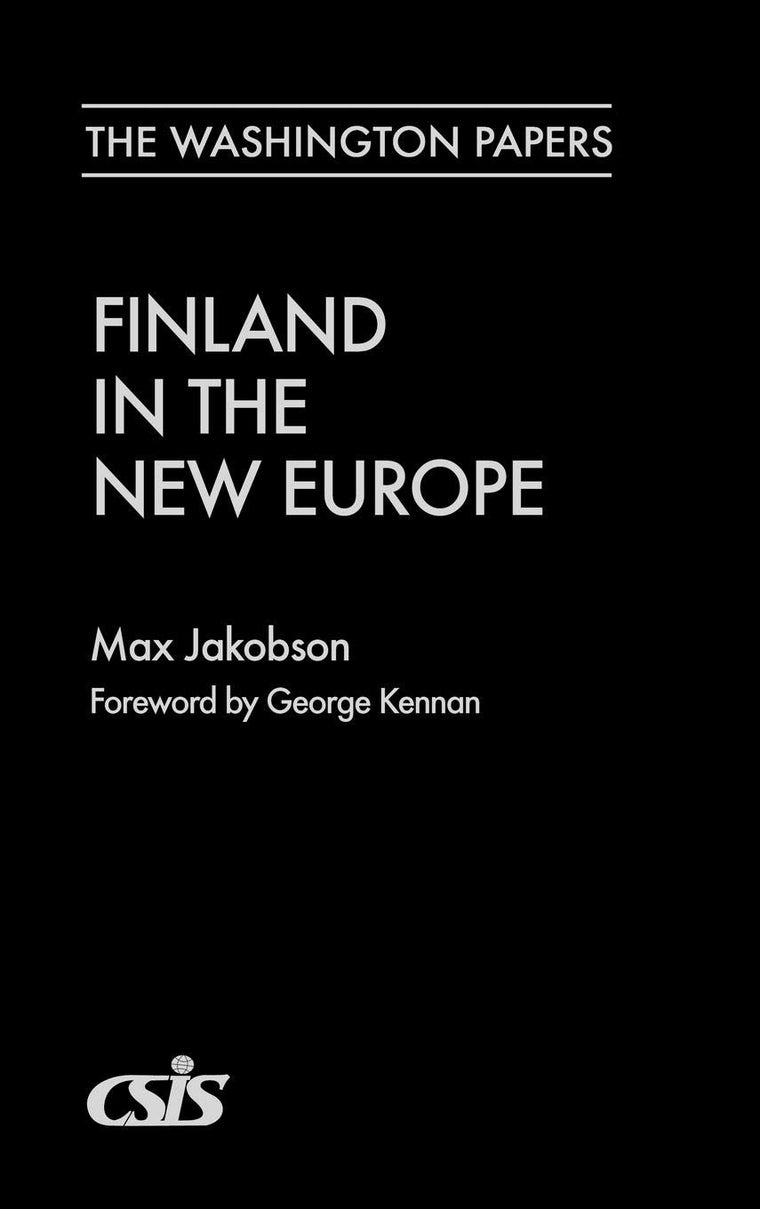 Finland in the New Europe (Washington Papers)