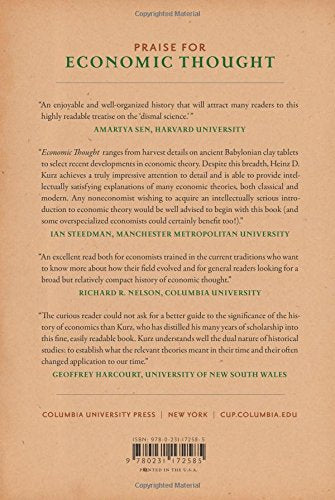 Economic Thought: A Brief History