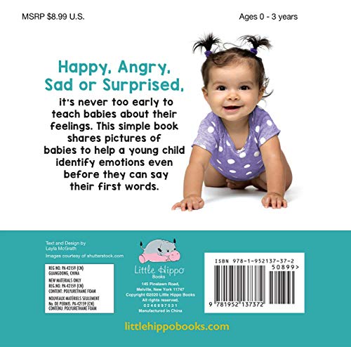 Baby's Feelings: A First Book of Emotions by Miakarts Books