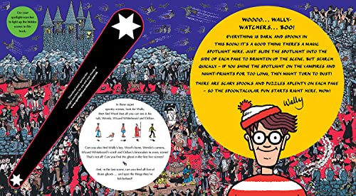 Where's Waldo? Spooky Spotlight Search — back cover
