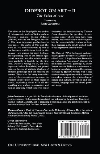 Diderot on Art, Volume II: The Salon of 1767