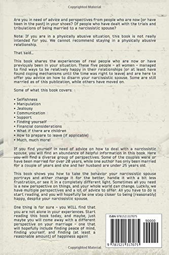 Disarming the Narcissist: How to Stay Married to a Narcissistic Partner and Be (Reasonably) Happy