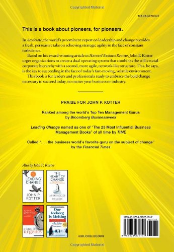 Accelerate: Building Strategic Agility for a Faster-Moving World — back cover
