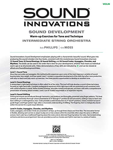 Sound Innovations for String Orchestra -- Sound Development: Violin, Book & Online Media