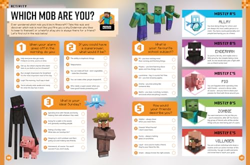 Minecraft Annual 2025: The new official fully illustrated annual - the perfect Christmas present for kids, teens, gamers and Minecraft fans of all ages! New for 2024.