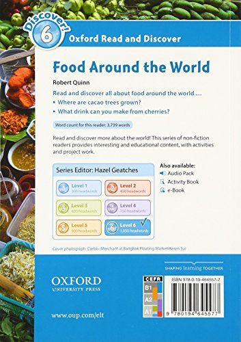Oxford Read and Discover: Level 6: 1,050-Word VocabularyFood Around the World