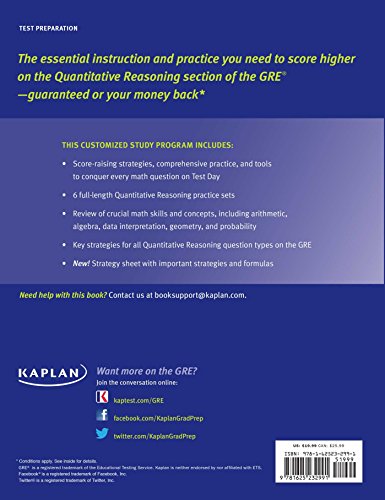 GRE Math Workbook (Kaplan Test Prep)