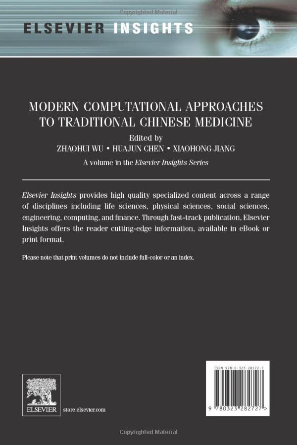 Modern Computational Approaches to Traditional Chinese Medicine