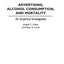 Advertising, Alcohol Consumption, and Mortality: An Empirical Investigation (Contributions to the Study of Mass Media and Communications)