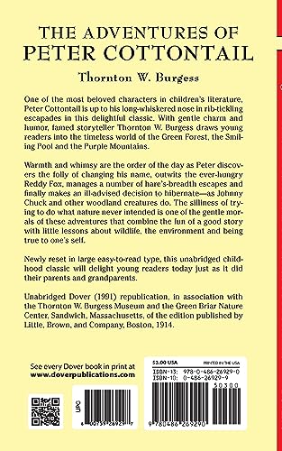 The Adventures of Peter Cottontail (Dover Children's Thrift Classics)