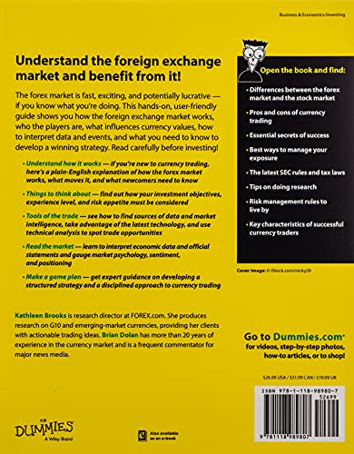 Currency Trading Fd 3e (For Dummies)