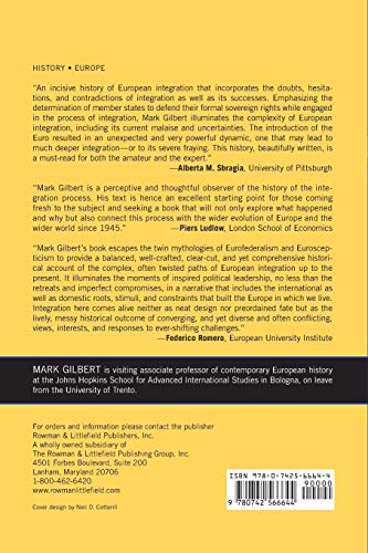 European Integration: A Concise History