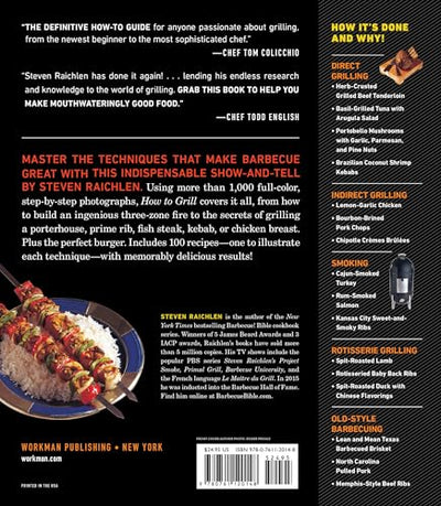 How to Grill: The Complete Illustrated Book of Barbecue Techniques, A Barbecue Bible! Cookbook (Steven Raichlen Barbecue Bible Cookbooks)