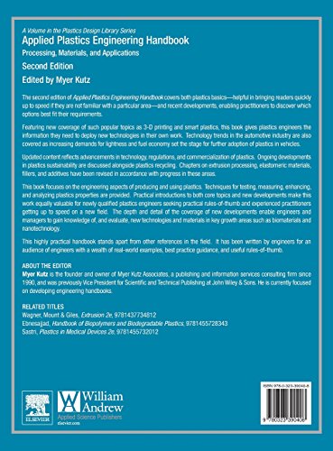 Applied Plastics Engineering Handbook: Processing, Materials, and Applications (Plastics Design Library)