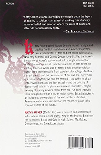 Essential Acker: The Selected Writings of Kathy Acker (Acker, Kathy)