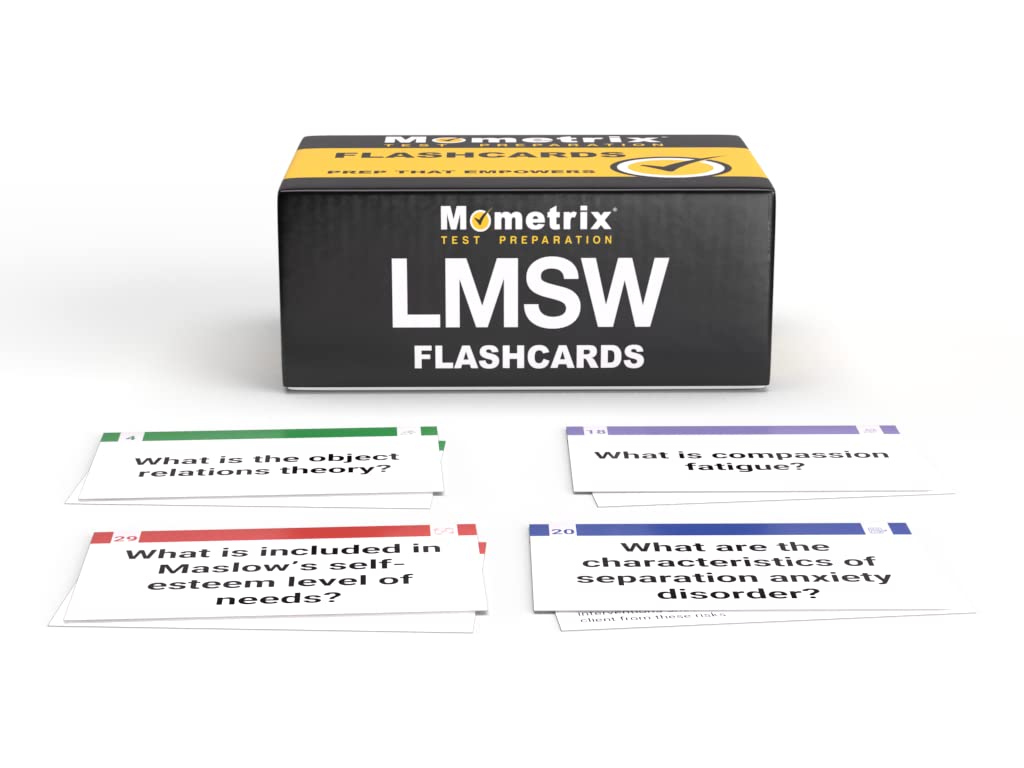 LMSW Exam Prep 2025-2026 Study Cards: Social Work Help for the ASWB Masters Licensing Exam with Practice Test Questions [Full Color]