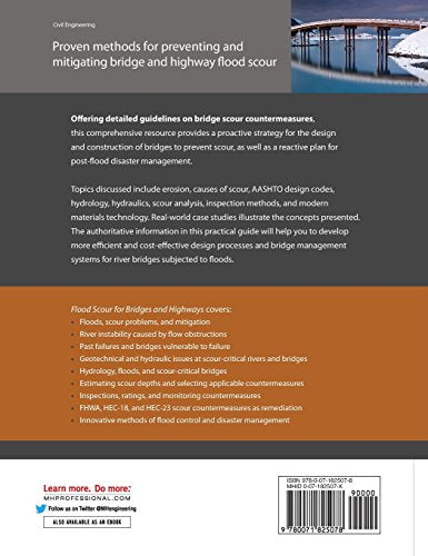 Flood Scour for Bridges and Highways: Prevention and Control of Soil Erosion
