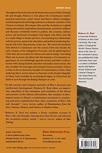 Mao Zedong and China in the Twentieth-Century World: A Concise History (Asia-Pacific: Culture, Politics, and Society)