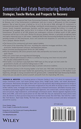 Commercial Real Estate Restructuring Revolution: Strategies, Tranche Warfare, and Prospects for Recovery