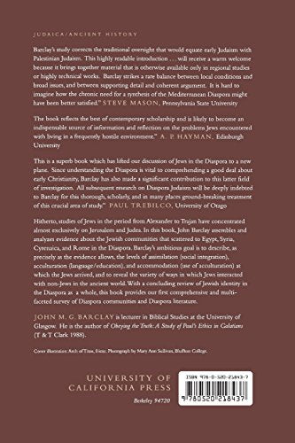 Jews in the Mediterranean Diaspora: From Alexander to Trajan