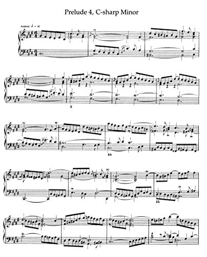 The Well-Tempered Clavier: Books I and II, Complete (Dover Classical Piano Music)