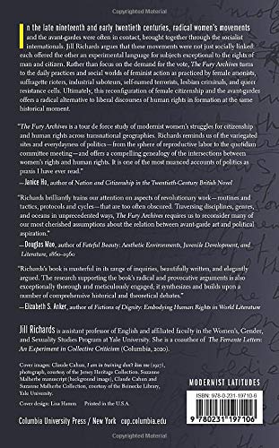 The Fury Archives: Female Citizenship, Human Rights, and the International Avant-Gardes (Modernist Latitudes)