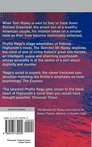 The Talented Mr Ripley: Play (Screen and Cinema)
