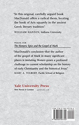 Does the New Testament Imitate Homer?: Four Cases from the Acts of the Apostles