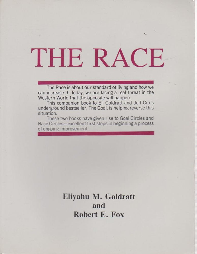 The Race by Eliyahu M. Goldratt (New Paperback)