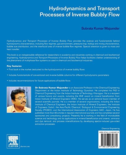 Hydrodynamics and Transport Processes of Inverse Bubbly Flow