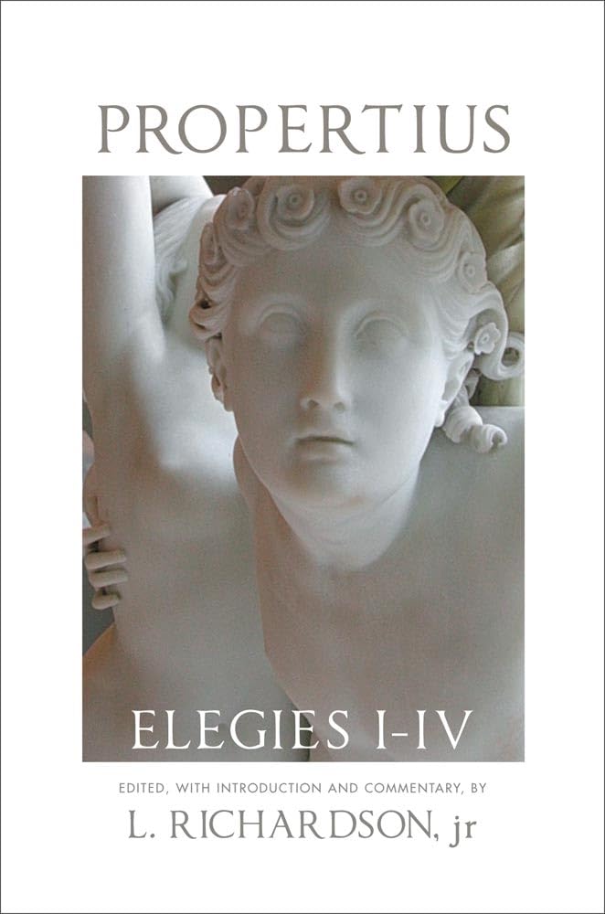 Elegies I-IV (American Philological Association Series of Classical Texts)