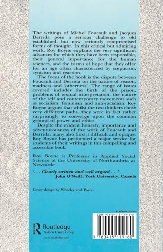 Foucault and Derrida (Other Side of Reason)