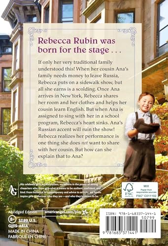 Rebecca: The Sound of Applause (American Girl Historical Characters)