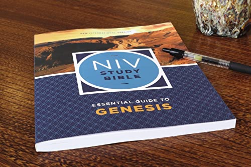 NIV Study Bible Essential Guide to Genesis, Paperback, Red Letter, Comfort Print (NIV Study Bible, Fully Revised Edition)