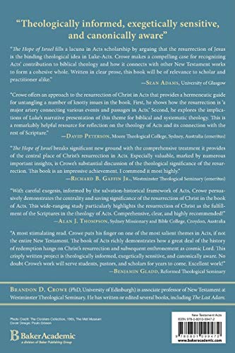 The Hope of Israel: The Resurrection of Christ in the Acts of the Apostles