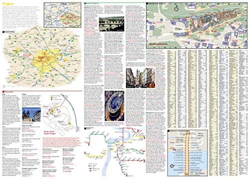 Prague Map (National Geographic Destination City Map)