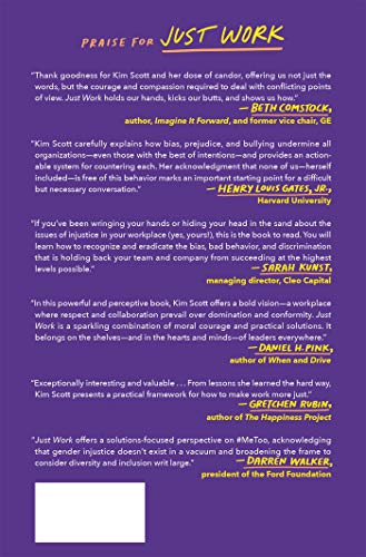 Just Work: How to Root Out Bias, Prejudice, and Bullying to Build a Kick-Ass Culture of Inclusivity