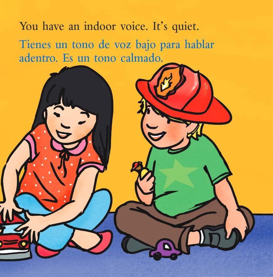 Voices Are Not for Yelling / La voz no es para gritar Board Book (Best Behavior?) (Spanish and English Edition)